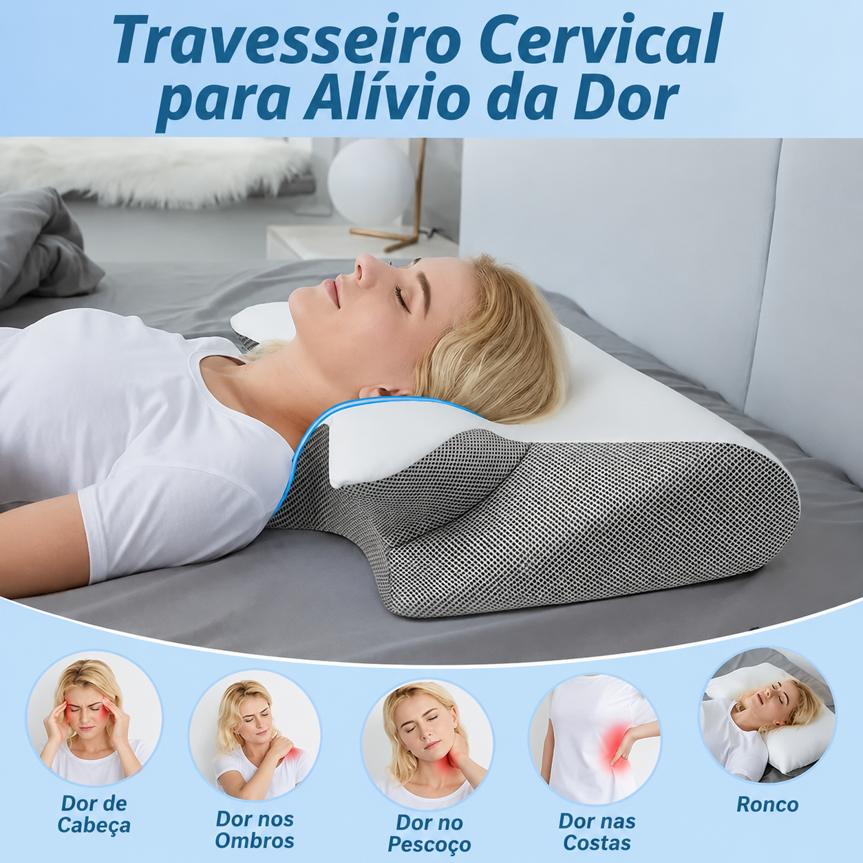 Travesseiro Cervical Sonoleve — foto 2