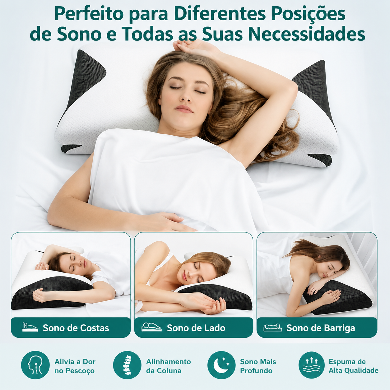 Travesseiro Cervical Sonoleve — foto 3